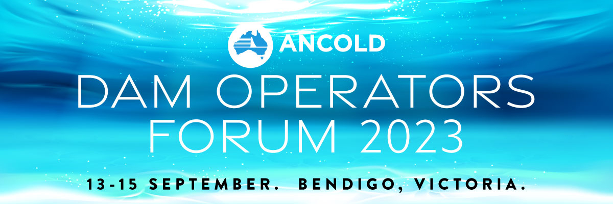 ANCOLD DAM OPERATORS FORUM 2023 Logo