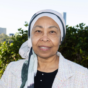 Dr Faiza El-Higzi OAM, University of Queensland